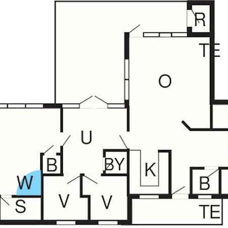 12 Person Holiday Home In Aakirkeby Vester Somarken Bagian luar foto